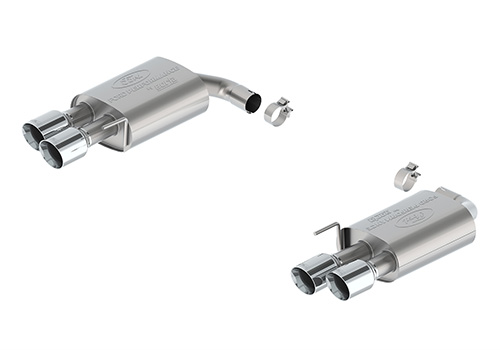 2024-2025 MUSTANG 2.3L EXTREME NON-ACTIVE AXLE-BACK W/GT VALANCE - CHROME TIP