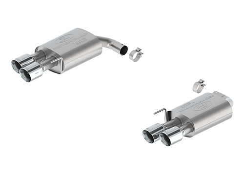 2024-2025 MUSTANG 2.3L SPORT NON-ACTIVE AXLE-BACK W/GT VALANCE - CHROME TIP