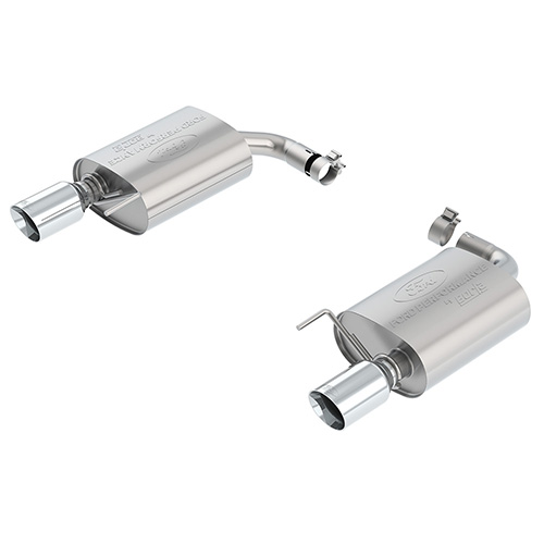 2015-2023 MUSTANG 2.3L ECOBOOST EXTREME MUFFLER KIT - CHROME TIPS