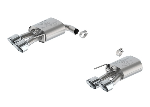 2024-2025 MUSTANG 5.0L EXTREME ACTIVE AXLE-BACK W/VALANCE - CHROME TIP