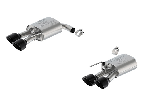 2024-2025 MUSTANG 5.0L SPORT ACTIVE AXLE-BACK W/VALANCE - BLACK TIP