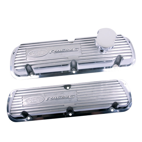 POLISHED ALUMINUM VALVE COVERS