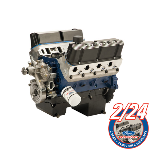 427 CUBIC INCH 450HP X-HEAD CRATE ENGINE REAR SUMP