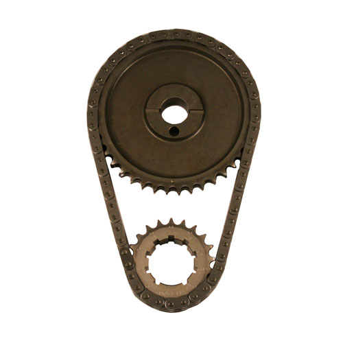 302-351W DOUBLE ROLLER TIMING CHAIN SET-STEEL GEAR