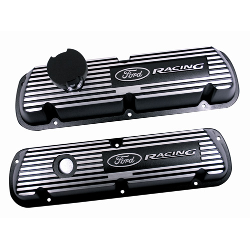 BLACK SATIN TRUCK VALVE COVERS