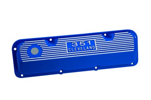 BLUE SATIN VALVE COVERS