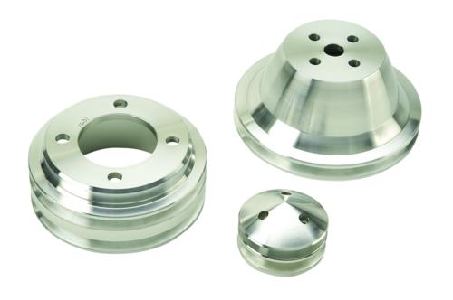 1970-1978 MUSTANG BILLET DUAL GROOVE PULLEY SET