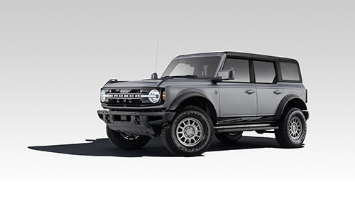 2025 BRONCO DARK TRAIL SERIES - TITANIUM GRAY