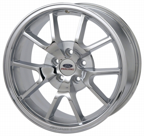CHROME FORD RACING MUSTANG WHEEL