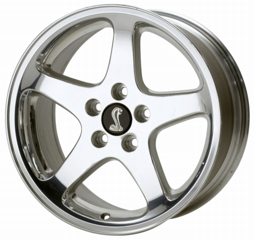 1999 POLISHED MUSTANG COBRA WHEEL