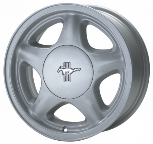 SILVER PONY MUSTANG WHEEL