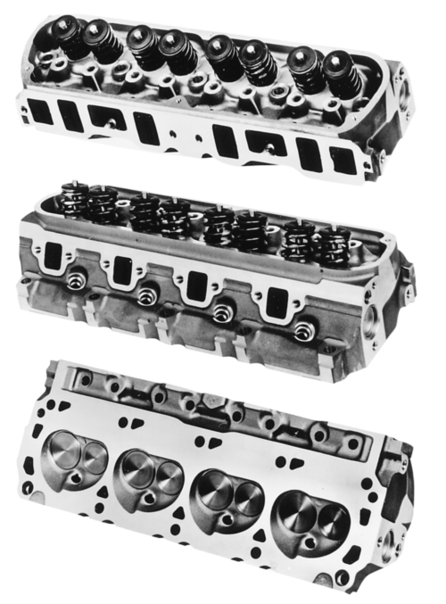 GT-40X  XTRA PERFORMANCE “TURBO-SWIRL” ALUMINUM CYLINDER HEADS