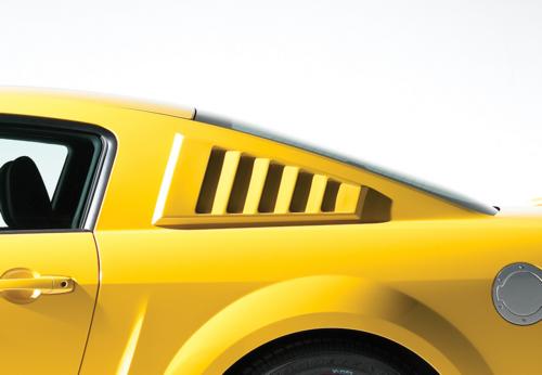 2005-2009 MUSTANG QUARTER WINDOW LOUVERS