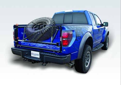 INBOARD TIREGATE WHEEL AND TIRE CARRIER