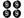 2021-2024 MUSTANG MACH-E 20" WHEEL KIT - BLACK GLOSS