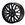 2015-2023 MUSTANG GT PERFORMANCE PACK REAR WHEEL 19" X 9.5"  -  MATTE BLACK