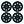 2023-2024 SUPER DUTY 18" X 8" MATTE BLACK WHEEL KIT