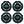 2023-2024 SUPER DUTY 20" X 8" PREMIUM BLACK PAINTED ALUMINUM WHEEL