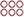 2021-2023 BRONCO BEAD LOCK TRIM RING KIT - RED