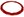 2021-2025 BRONCO BEADLOCK TRIM RING KIT - RED