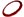 2021-2025 BRONCO BEADLOCK TRIM RING KIT - RED