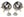 2005-2014 MUSTANG V6 / BOSS / GT / SHELBY GT500 HUB KIT WITH ARP STUDS