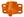 2021-2025 BRONCO TOW HOOKS-PAIR-ORANGE