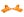 2021-2025 BRONCO TOW HOOKS-PAIR-ORANGE