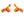2021-2025 BRONCO TOW HOOKS-PAIR-ORANGE