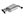 2024-2025 MUSTANG 2.3L TOURING NON-ACTIVE AXLE-BACK W/GT VALANCE - CHROME TIP